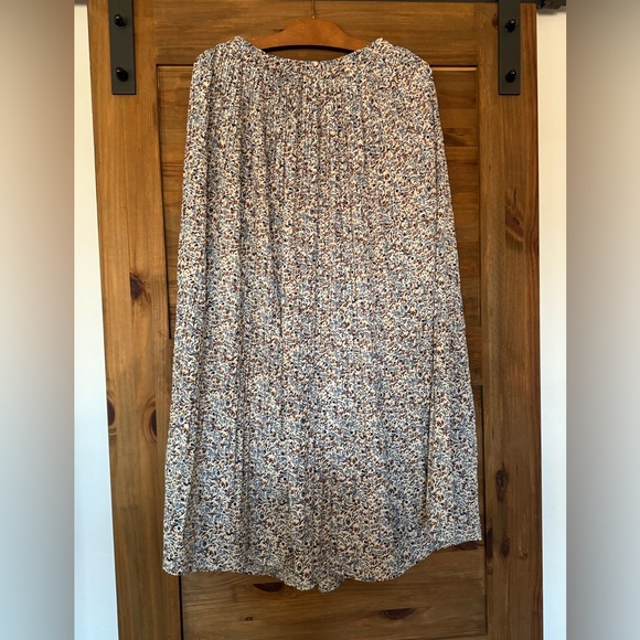 Rudy skirt Floral Pleated long Skirt Medium - Picture 1 of 4